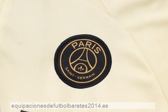 Nuevo Sudadera Entrenamiento Paris Saint Germain 23/24 Amarillo Negro Baratas